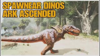 📝 como INVOCAR DINOS en ARK ASCENDED  COMANDO para SPAWNEAR DINOS en ARK SURVIVAL ASCENDED ASA [upl. by Marshal]