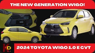 2024 Toyota Wigo 10 E CVT  The New Generation Wigo [upl. by Siskind751]