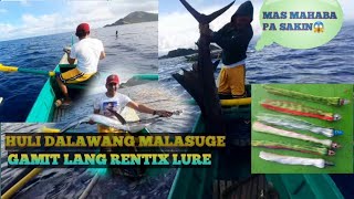 RENTEX LURE STRIKE AGAIN TWO GIANT SAILFISH MALASUGE GRABE HATAKAN ANG NANGYARI [upl. by Janaya]