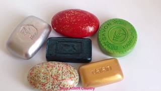 ASMR Soap cuttinglacquered soapsASMR резка мылолакированные мыло [upl. by Nosila]