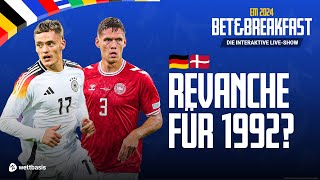 EM Tipps 2906 ⚽️ Kommt Deutschland ins EMViertelfinale ⚽️Live ab 0900 Uhr [upl. by Bega]