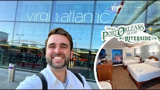 Walt Disney World Vlog  Day 1  Travel Day UK  Port Orleans Riverside  July 2024  Adam Hattan [upl. by Llennahs]