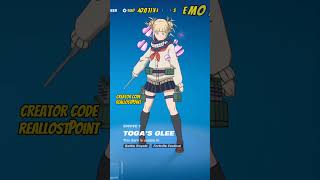 Togas Glee Emote  Fortnite Himiko Toga [upl. by Drareg]