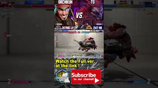 SF6 🥊 Gachikun RASHID vs ts AKUMA 🥊 StreetFighter6 [upl. by Weisberg794]