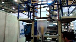 HDPEampLDPE Extruder Film Makinesi Bodonoz  Nefa Makine [upl. by Yedok606]