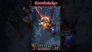 Earthshaker is Broken🔥Instant 2354 Golds in 32 Second dota2 shorts Rampage [upl. by Ecinrev]