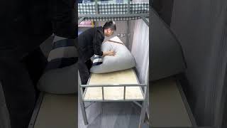 Plush and thick mattress breathable moistureproof soft and comfortable single dormitory [upl. by Rois512]