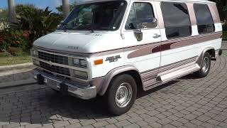 CHEVY G20 VAN FOR SALE NOVEMBER 2024 AVAILABLE [upl. by Allekim]