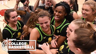 Sabrina Ionescu makes history in Stanford vs Oregon  Women’s College Basketball Highlights [upl. by Adnahsor]