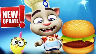 My talking tom 2 ne khanya bnaya burger 🍔 My talking tom and friends My talking tom 2 [upl. by Anse]