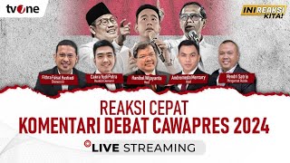 LIVE Debat Cawapres 2024 Ini Reaksi Kita  tvOne [upl. by Eive]