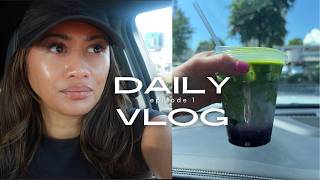 Daily Vlog  matcha tea farmers market  making lunch [upl. by Lleryt]