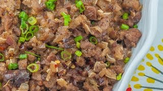 Sisig  How to Cook Filipino Pork Sisig  Panlasang Pinoy [upl. by Anaidirib]