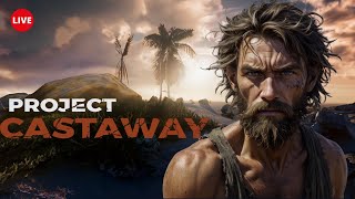 Im Building a Raft To Explore Other Islands in Project Castaway [upl. by Wat74]