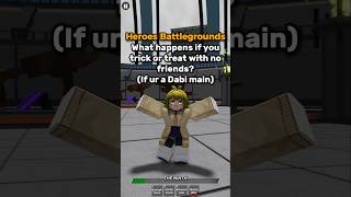 Trick or Treating With No Friends heroesbattlegrounds deku bakugo shigaraki roblox tsb anime [upl. by Aehsal]