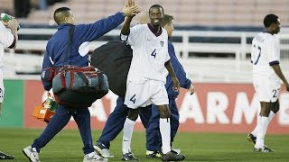 DaMarcus Beasley Remembers His First International Goal [upl. by Suoiluj]