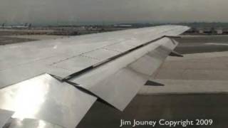 Continental Airlines 767 Takeoff  Despegue Madrid [upl. by Amelia]