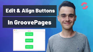 How to Use the Groovepages Button Element GrooveFunnels Tutorial [upl. by Annekahs]