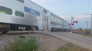 Metra 510 At Fox Lake IL October 30th 2024 [upl. by Analaj]