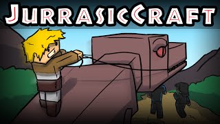 Minecraft Jurassic Craft  DUMB SCIENTISTS Roleplay Ep 2 [upl. by Tipton]