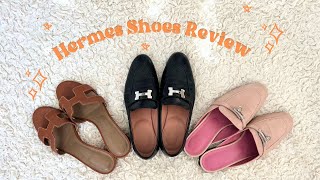 Hermes Shoe Collection and Honest Review [upl. by Gnehs]