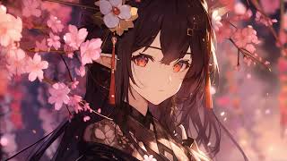 Hình Nền Động 4K  Anime Girl Cherry Blossoms  Wallpaper Engine  Live Wallpaper PC [upl. by Hacker]