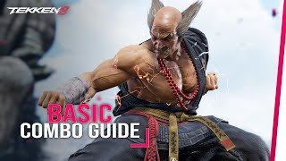 Heihachi Basic Combo Guide  TEKKEN 8 [upl. by Andi]