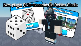 New plugin RNG Generator in Roblox Studio [upl. by Winna]