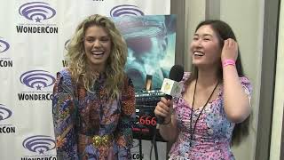 AnnaLynne McCord Titanic 666  Wondercon 2022 [upl. by Emelia861]