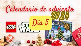 Calendario de adviento Dia 5 Lego star wars 75395 [upl. by Pass872]