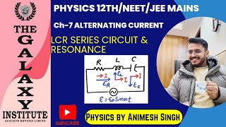 AC Circuits Explained The LCR Circuit and Resonance Condition [upl. by Cissy]