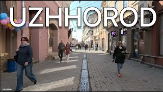 4K Walking Tour in Ukraine🇺🇦 Uzhhorod [upl. by Meares922]