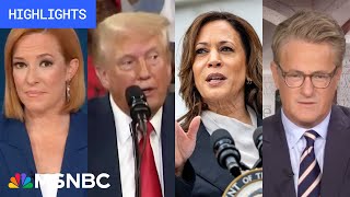 Countdown to the 2024 election Day 91  MSNBC Highlights [upl. by Netsyrc]