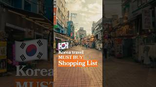 MustBuy Items for Your Korea Trip Top Shopping Picks korea [upl. by Iborian]