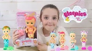 UNBOXING BLOOPIES MERMAIDS DOLL [upl. by Adnam8]