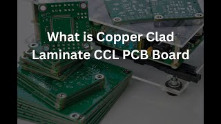 What is Copper Clad Laminate CCL PCB Board [upl. by Hgielhsa]