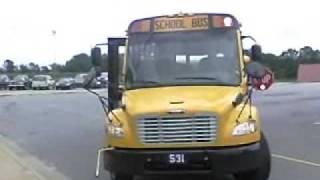 Bus 531 Thomas Built C2 Stop procedure video [upl. by Adnamaa]