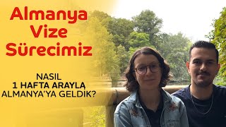 ALMANYA VİZE SÜRECİMİZ  Önemli Bilgiler Başvuru Süreci Gerekli Belgeler Eksik Belge 41F Vizesi [upl. by Milissa542]