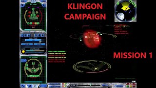 Star Trek Starfleet Command 3 Walkthrough  Mission 1 Klingon Campaign [upl. by Kessia195]