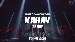 KAHAY TEAM  BEDREX SHOWCASE 2023 59  FRONT ROW [upl. by Merlin]