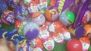 Some lots of new kinder joy and cadbury lickables chocolate [upl. by Sadella]