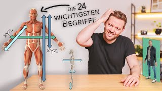 Grundlagen der Anatomie Richtungsangaben und Ebenen [upl. by Flossy]