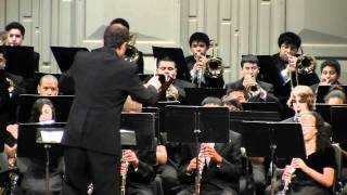 Joyous Spirit performed by Cypress Springs HS Concert Band 032411 [upl. by Haraf]