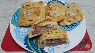 Sambosa Recipe Beef سمبوسه داشی به روش جدید [upl. by Notlef]