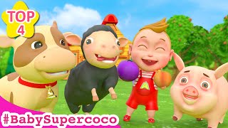 Mix  Old MacDonald Had a Farm Baa Baa Black Sheep  Sumococo Most Viewed Videos  Animal Songs [upl. by Kred545]