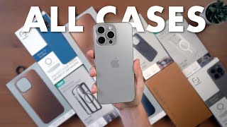 Top Cases for iPhone 15 Pro Max  Dont make the wrong choice [upl. by Lekcim]