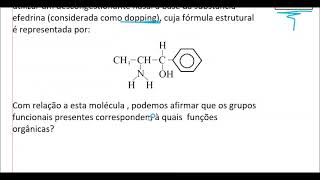 GRUPOS FUNCIONAIS E FUNÇÕES ORGÂNICAS EM UMA MOLÉCULA [upl. by Brittaney]