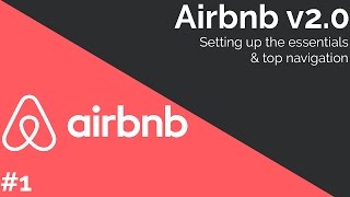 Airbnb v20  How to make a website like Airbnb PART 1  CodingTuts [upl. by Sparks583]