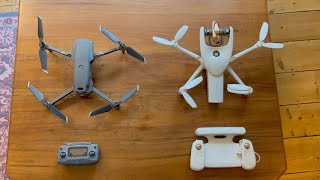 Parrot Anafi Ai SidebySide with the DJI Mavic 2 Pro How do they compare [upl. by Briant]