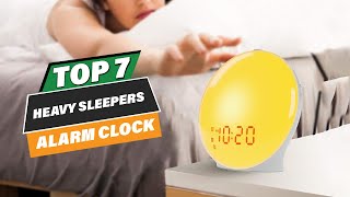 Top 7 Alarm Clocks for Heavy Sleepers in 2024 [upl. by Yrrad]